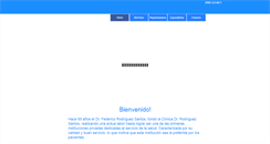 Desktop Screenshot of clinicarodriguezsantos.com